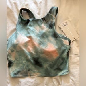 NWT Athleta Crop with Built in Bra